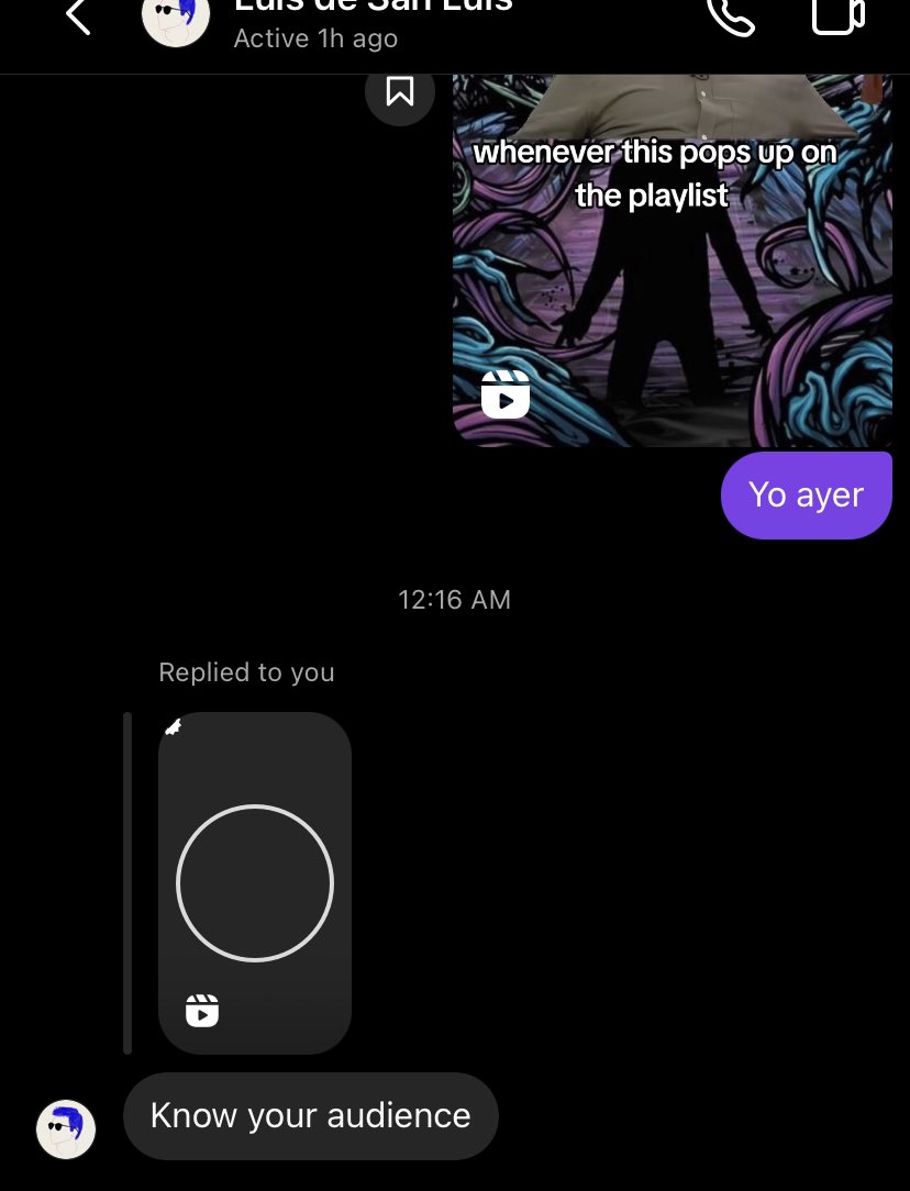 AnaBocard's tweet photo. When I send my best friend a great meme hoping to have a bonding moment, but then I remember he’s not a punk/emo 90s kid 🥲
@luis_dsanluis https://t.co/fIVYVaA5Sb