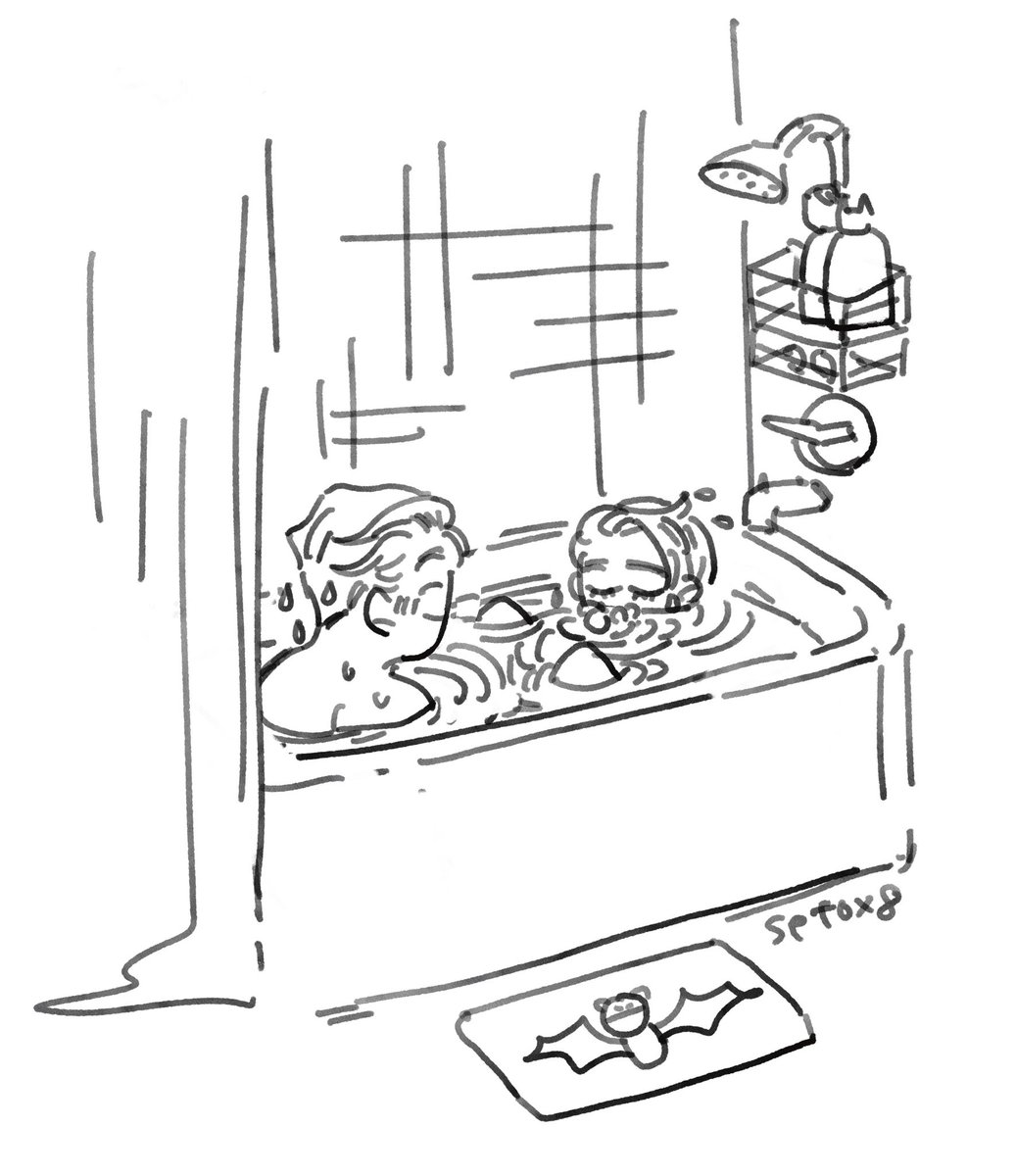 A warm bath time at Clark's. 