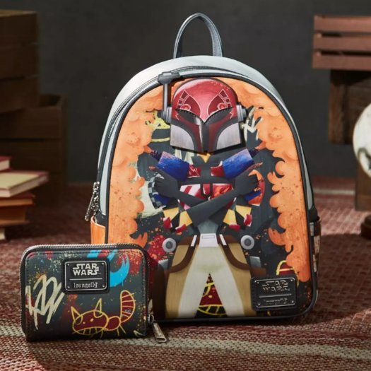 Available Now: BoxLunch Exclusive Loungefly Star Wars Sabine  display picture 2