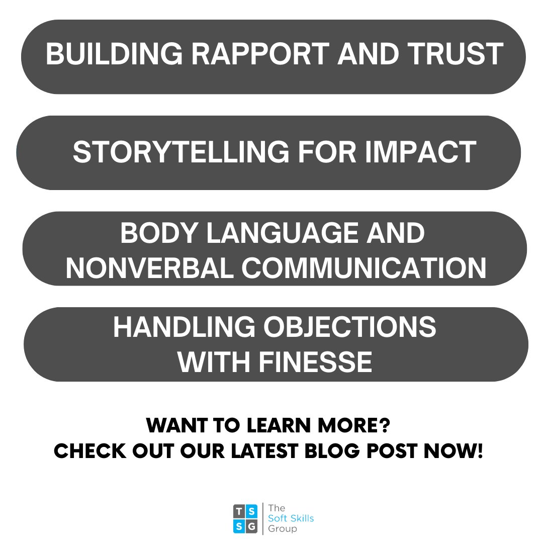 In today's post, we share 3 Persuasive Communication Tactics Every Salesperson Should Know!

Learn more by reading our full blog post here!

lnkd.in/g2QJSuxs

#communicationstrategy #communicationskills #softskillstraining #softskillsmatter