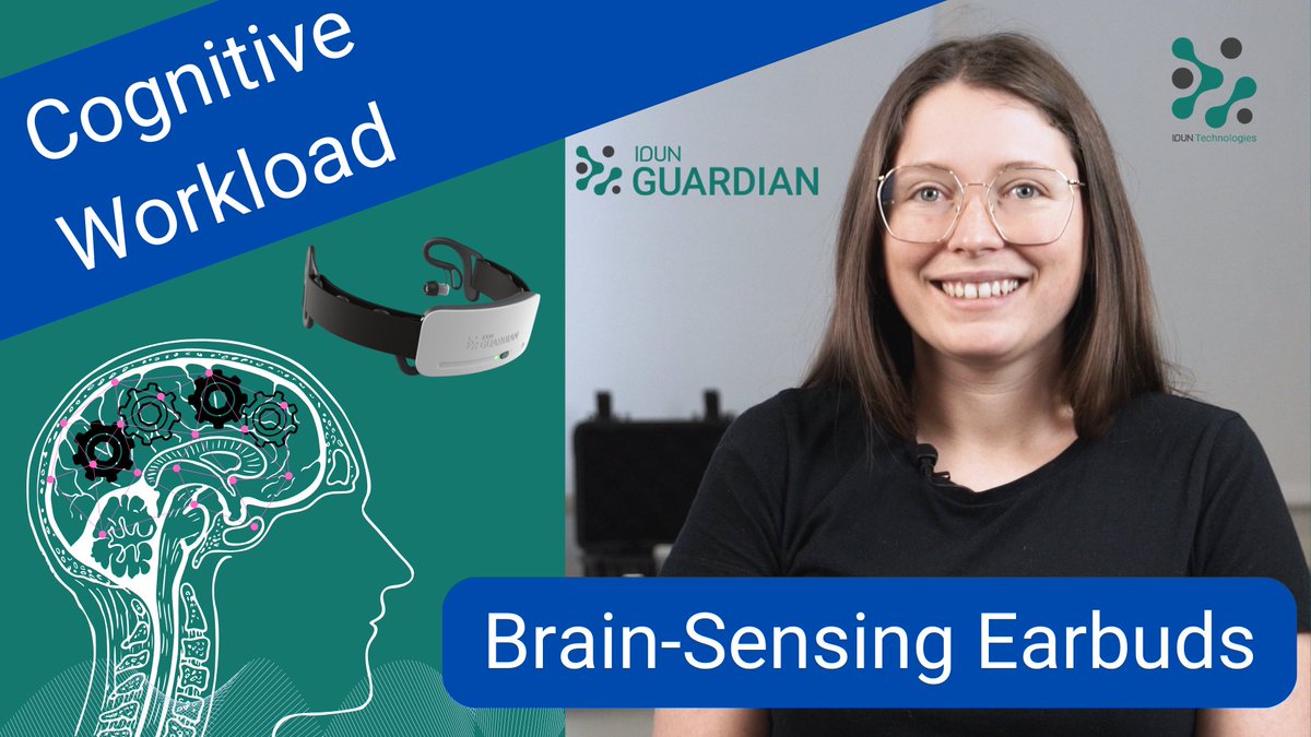 The next <a href="/IDUNTech/">IDUN Technologies - EEG Earbuds</a> expert interview features CCO / Co-Founder <a href="/gisin_s/">Séverine Gisin</a> talking about Brain-Sensing Earbuds and Cognitive Workload. Bringing this #EEG Classifier to earbuds may have a great impact on workplace health and burn-out prevention. Whitepaper: iduntechnologies.com/science/