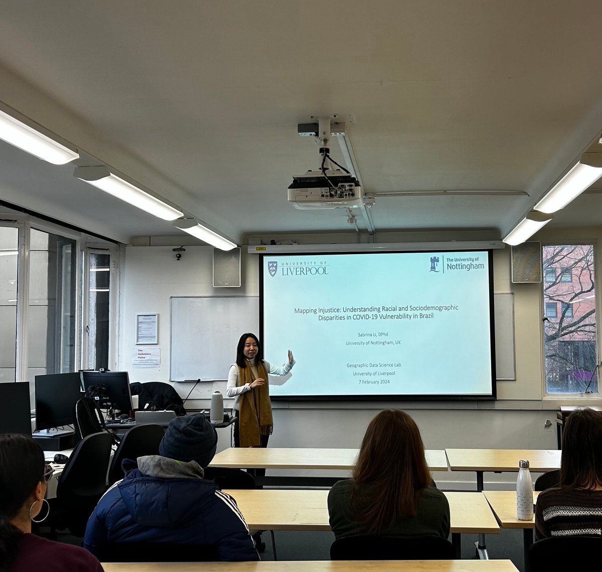 Great talk at yesterday's GDSL Brown Bag - thanks to @sabrinalyli for a fascinating presentation on disparities in Covid-19 vulnerability in Brazil 🇧🇷
