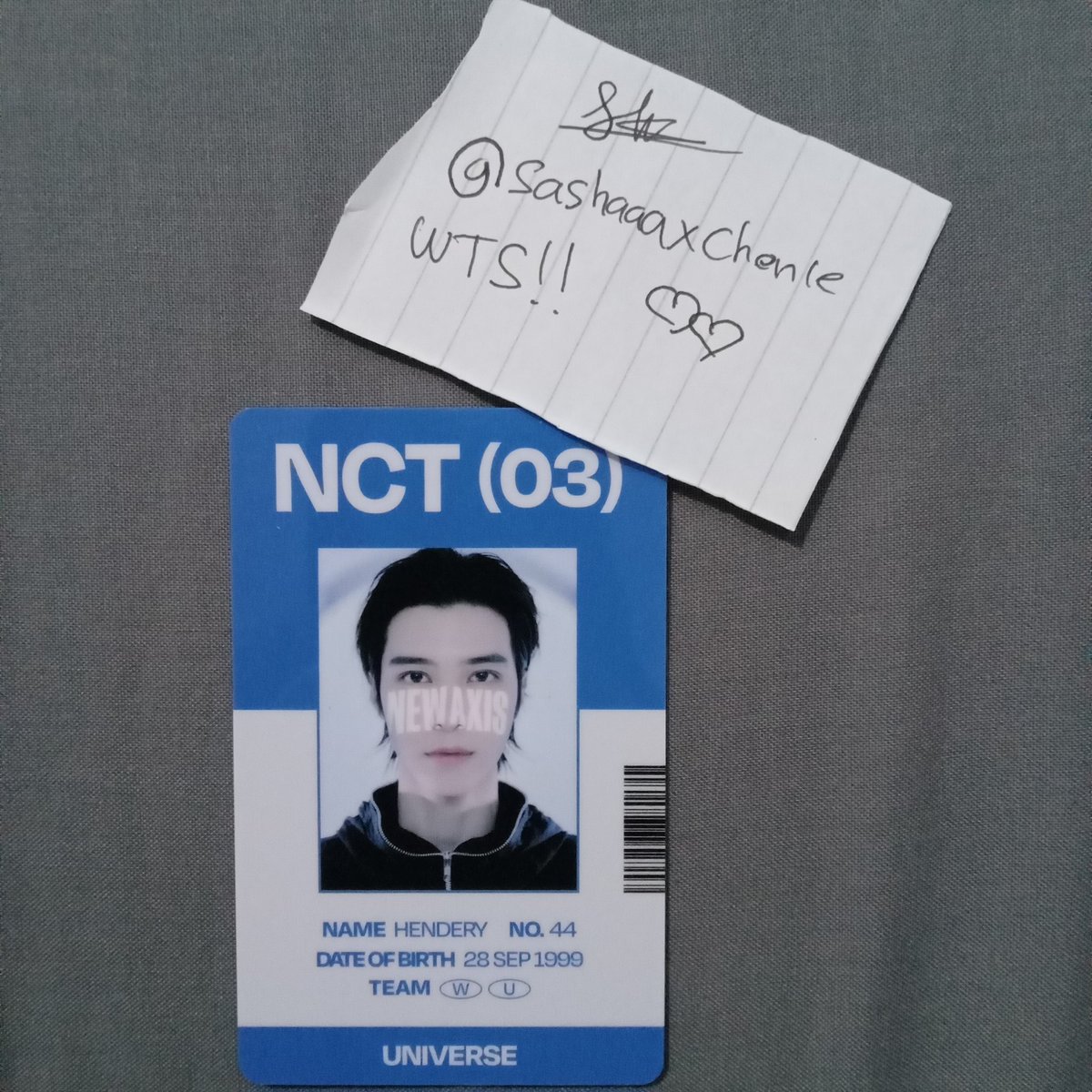 sashaaaxchenle's tweet photo. WTS!!
Ready ina

-sungchan nct 2020
-Hendry nct 2021
-xiaojun pink christmas 
-yuta nct home https://t.co/RucnGqdkvS