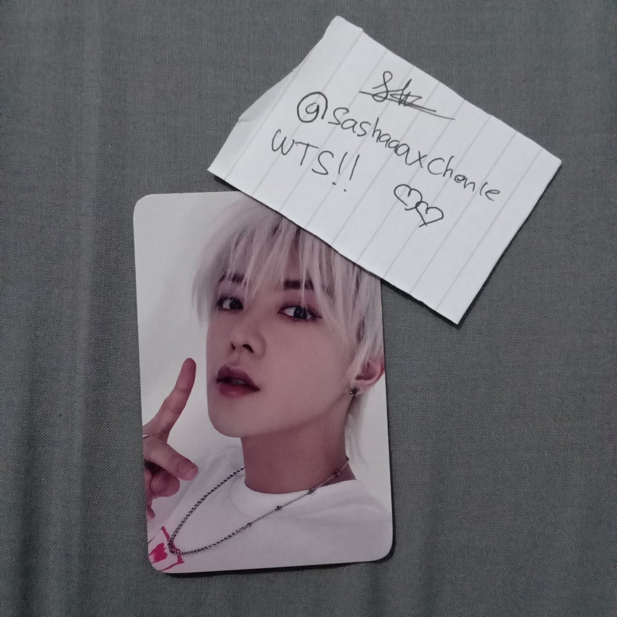 sashaaaxchenle's tweet photo. WTS!!
Ready ina

-sungchan nct 2020
-Hendry nct 2021
-xiaojun pink christmas 
-yuta nct home https://t.co/RucnGqdkvS