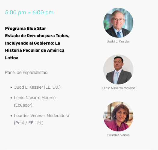 Es especialmente grato invitarles a participar en la Reunión de Consejo y Seminario Internacional de la FIA sobre a realizarse en forma virtual del 15 al 16 de febrero de 2024. iaba.org
Programa Académico del día Jueves 15 de febrero