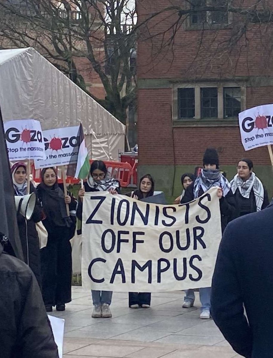 NW Friends of Israel (@northwestfoi) on Twitter photo .<a href="/unibirmingham/">Uni of Birmingham</a> students telling British Jews to leave their place of study. The Nazis banned Jews from studying as well.
Birmingham Uni has one of the largest Jewish student bodies in the UK.
This is disgusting <a href="/Lord_Bilimoria/">Lord Karan Bilimoria</a>
<a href="/UJS_UK/">Union of Jewish Students</a>
<a href="/LordJohnMann/">John Mann</a>
@garylineker .<a href="/unibirmingham/">Uni of Birmingham</a> students telling British Jews to leave their place of study. The Nazis banned Jews from studying as well.
Birmingham Uni has one of the largest Jewish student bodies in the UK.
This is disgusting <a href="/Lord_Bilimoria/">Lord Karan Bilimoria</a>
<a href="/UJS_UK/">Union of Jewish Students</a>
<a href="/LordJohnMann/">John Mann</a>
@garylineker