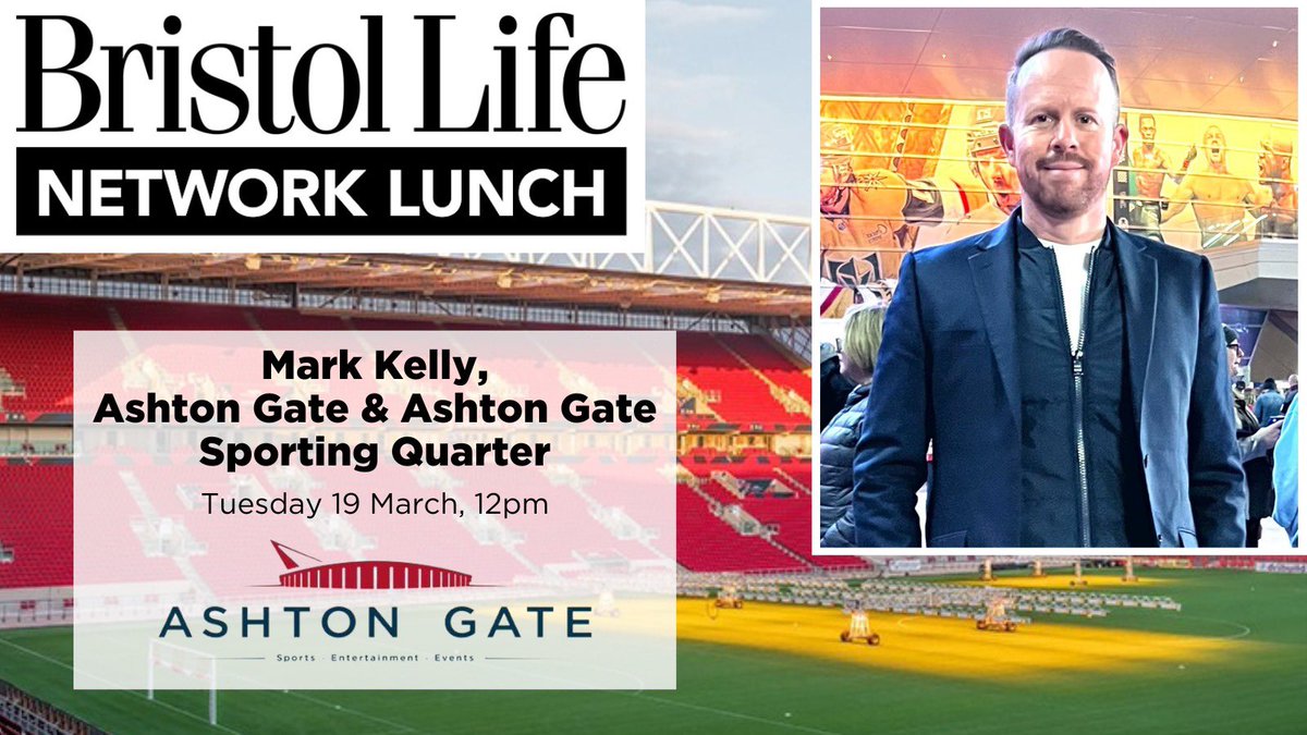 2023 was a highly successful year of lunches and we're kicking off 2024 strongly. Please join us on 19 March for our next Bristol Life Network Lunch, where we'll be hearing from Mark Kelly - CEO of @ashtongatestad and the new Sporting Quarter development: lnkd.in/eHivnAex