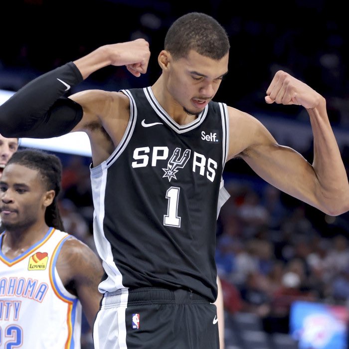 Victor Wembanyama is the only player to lead his team in:

PPG
RPG
BPG
SPG

MVP this man.