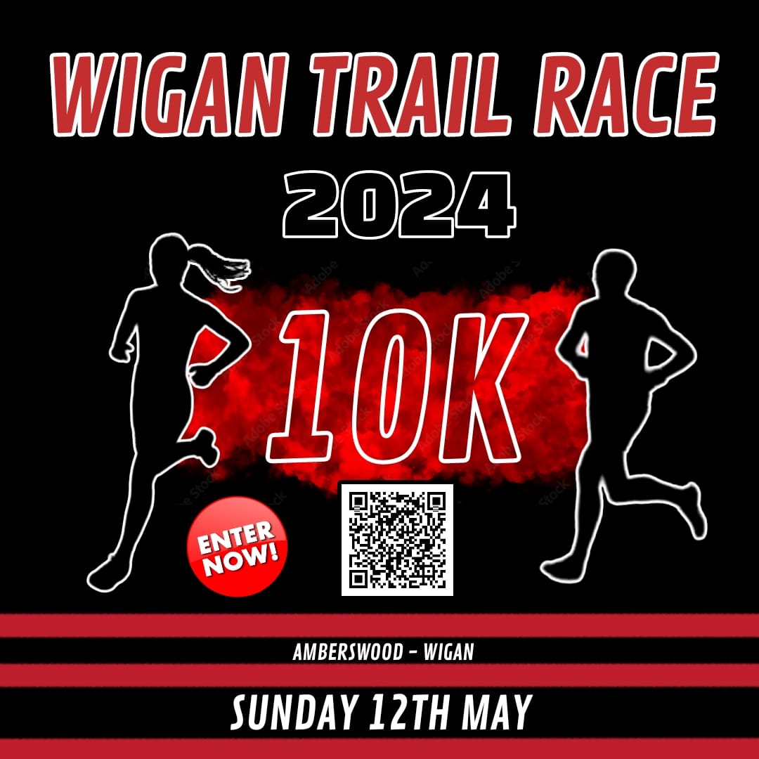 We never expected to sell out in under 3 weeks. Quite amazing response, thank you! 👏 Only 22 places left now. These three clubs have secured some bonus prizes.😊 St. Helens Striders 41 Robin Park Runners 38 Warrington RC 12 #wigantrail10k
