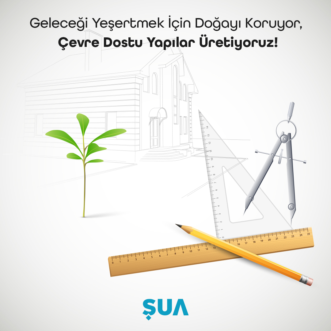 Sürdürülebilir bir gelecek için doğayı korumak ve ekolojik düzene katkıda bulunmak, temel ilkelerimizden biri.

Her bir inşaatımızda doğanın sesine kulak veriyor, gelecek nesillere daha yaşanabilir bir dünya bırakma sorumluluğu ile hareket ediyoruz.
#Şuaİnşaat #İnşaat