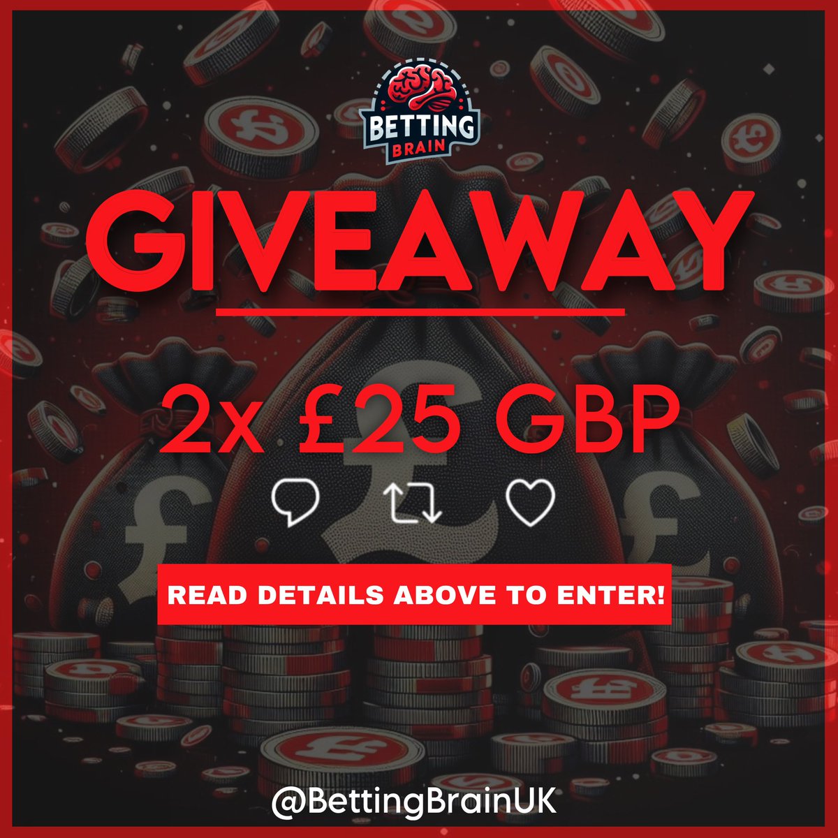 Tyzu_exe's tweet photo. GIVEAWAY TIME! 🎉

After all the recent support I have decided to give a little back to you legends. 🤝

TWO winners of £25 each! 
(drawn Saturday at 8pm GMT ⏰)

How to enter: 
1) Like ❤️
2) Repost ↩️
3) Comment your favourite horse 🐴 

GOOD LUCK EVERYONE! 🤞 https://t.co/sFtZKtvjHe