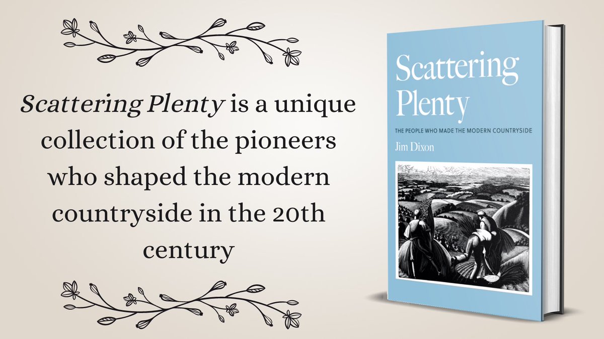 My new book, Scattering Plenty is published by The History Press 21st March. The story of how farming and the countryside changed throughout the 20th Century and the people who made it happen. Order it here bit.ly/42ielg5