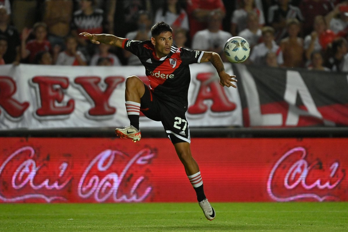 RiverPlate's tweet photo. 𝑨𝒈𝒖𝒔𝒕𝒊́𝒏 𝑺𝒂𝒏𝒕'𝑨𝒏𝒏𝒂 🇺🇾

✅ Debut oficial con el Manto Sagrado ⚪🔴⚪ https://t.co/jagJ8wKgZV