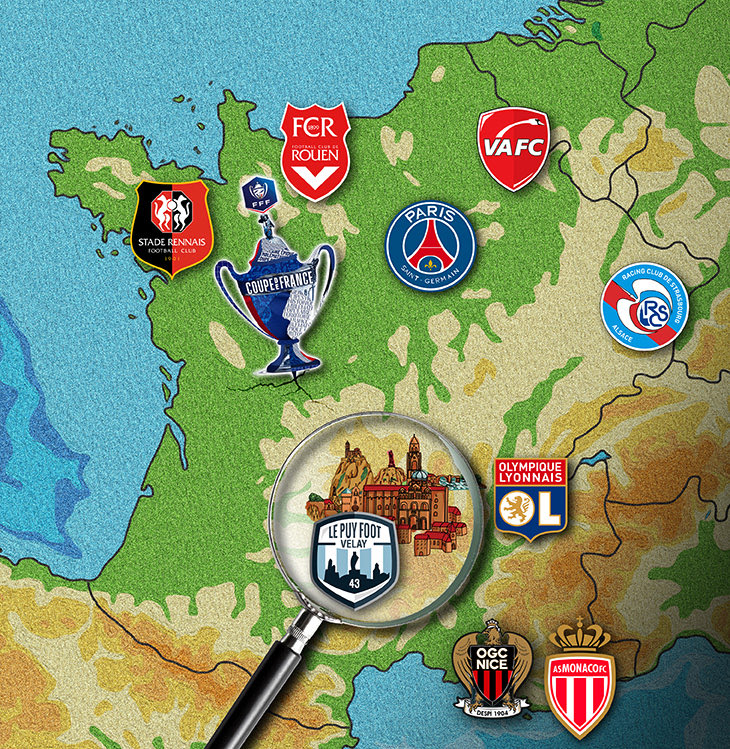 Ici c'est le Velay ! Non ce n'est pas le Puy du Fou ! non ce n'est pas le Puy de Dome .... c'est le Puy-en-Velay 😄✌🏽⚽️🙏