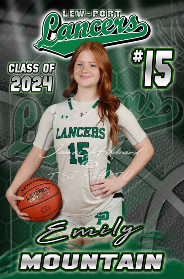 Senior spotlight <a href="/mountain_emily/">Emily Mountain</a> . One of the toughest players I’ve coached! High basketball IQ! Stat machine, assists, rebounds, pts, steals. Whatever it takes to win!! Love coaching this player!! Thank you Emily! Senior Night Friday! <a href="/LewPortLancers/">Lew-Port Athletics</a>
