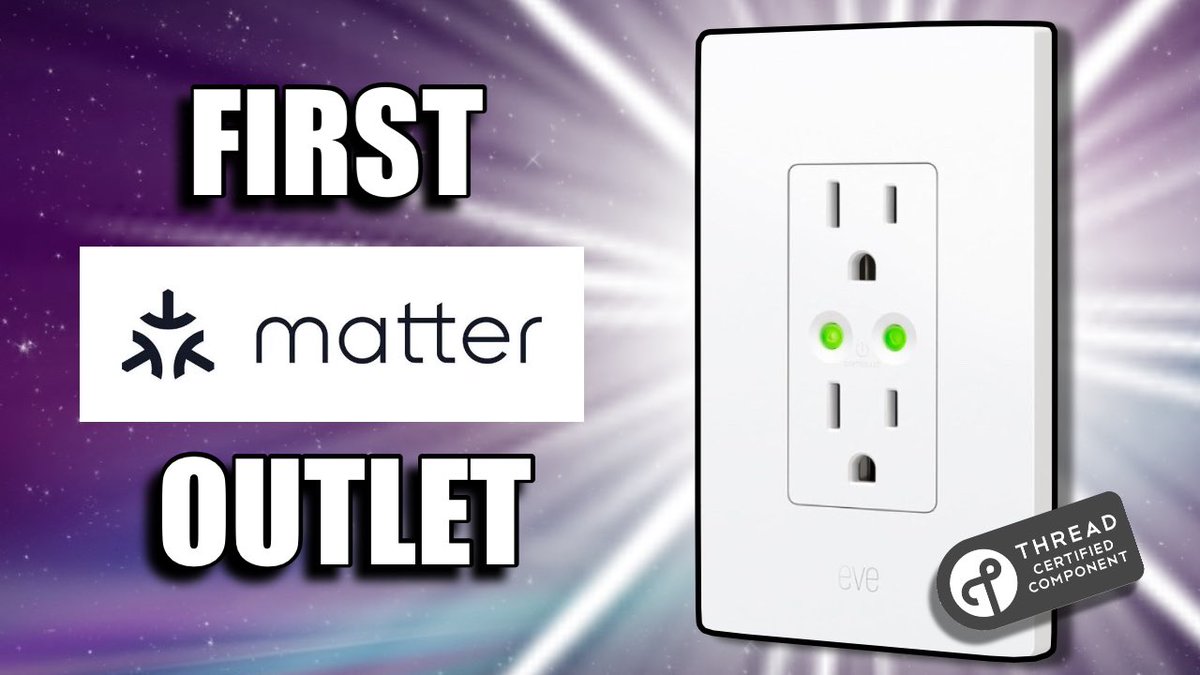I recently tested the new Eve Energy Outlet on 4 platforms simultaneously: Apple Home, Google Home, Alexa, and SmartThings! If you want to see what happened, check out the video.

👉 youtu.be/chwc_vWwvz8?si…

Should I attempt 5 and which one? 

#ad #smarthome #evehome