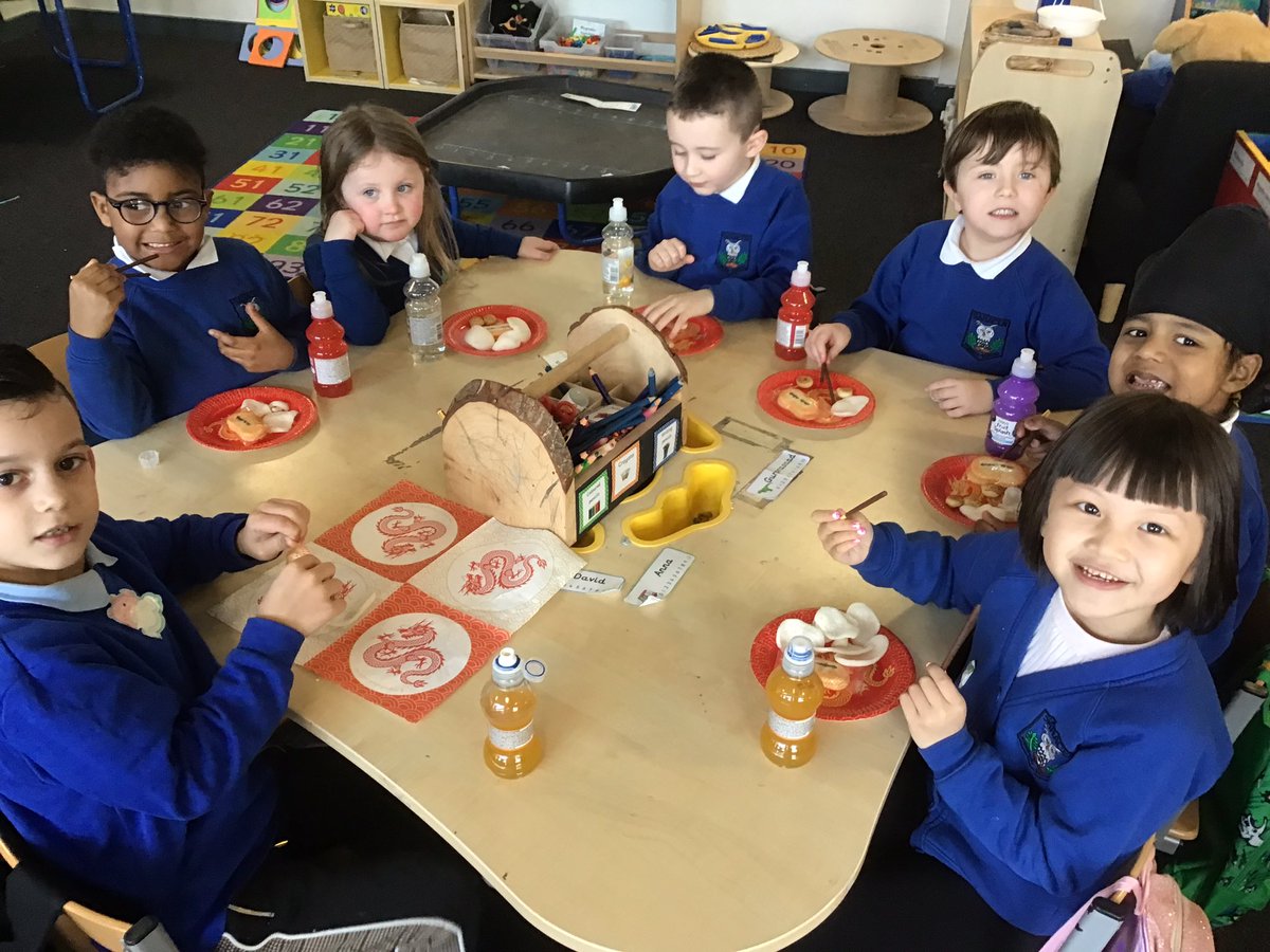 MrsS_Saracen's tweet photo. P1 enjoyed celebrating Chinese New Year. #Yearofthedragon Happy New Year to all of our families who will be celebrating. 🎉🐉🧧🐲@saracenprimary @EqualitiesEdGCC https://t.co/WPsysPwx9X