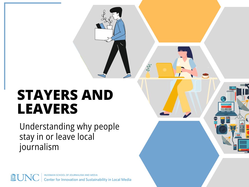 📢 Calling former &amp; current journalists: What influenced your decision to leave local news? What made you stay?  

Help us better understand the factors shaping the path of journalists in the field. Participation is voluntary and will take 10-15 mins.

cislm.org/research/staye…