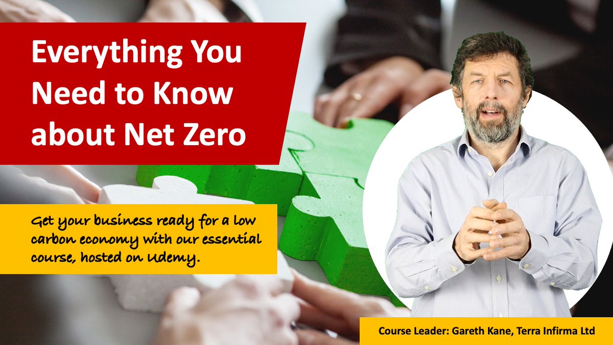 GarethKane's tweet image. Everything You Need to Know About Net Zero - our fab new course is available 24/7 on Udemy #CSR #ESG #Sustainability - for more details and to register follow the link!
udemy.com/course/everyth…