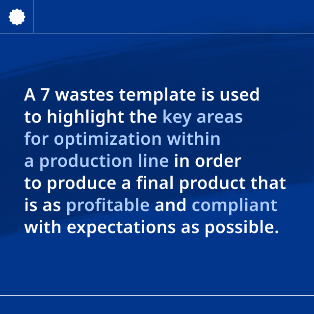iObeya's tweet photo. 🎯 The 7 wastes is an important #problemsolving tool in #Leanmanufacturing to identify different factors that hinder the production efficiency and therefore profitability of a product.

How do you use the 7 wastes #template? 

👉 Learn more here: https://t.co/WHmsz6icjl https://t.co/nQCw7cxcra