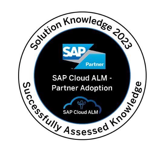 l_salva's tweet image. Solution Knowledge 2023
SAP Cloud ALM
Partner Adoption
#SAP #CloudALM
