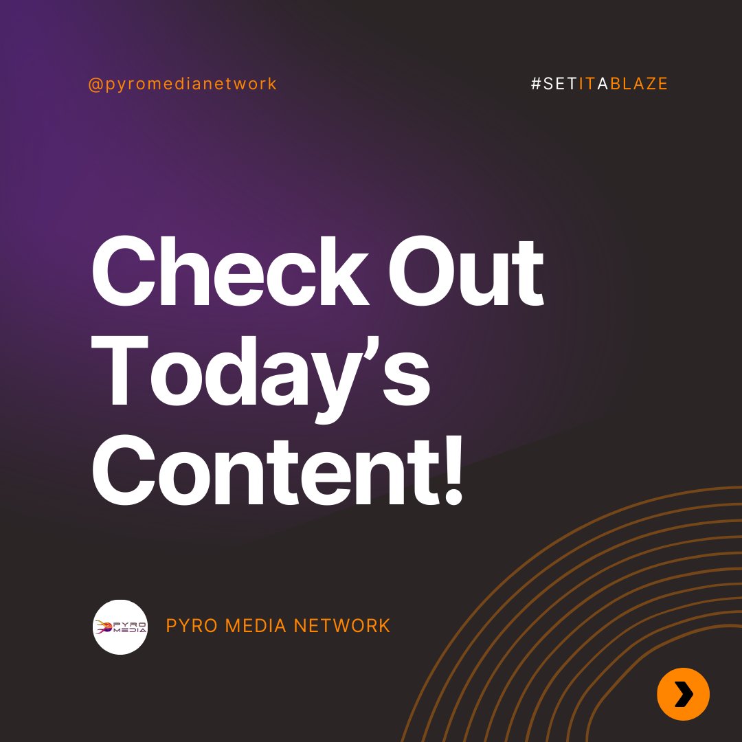 pyromedianet's tweet image. 🔥 Happy Thursday, PyroManiacs! 🔥

Can you feel it? That electrifying energy in the air as we edge closer to the weekend? It's pulsating with promise, potential, and pure excitement! 

#PyroManiacs #Inspiration #HappyThursday #SetTheWorldAblaze #BlackHistoryMonth