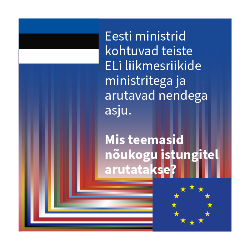 EUCouncil's tweet photo. Head iseseisvuspäeva, Eesti!
Eesti saab koos teiste ELi riikidega nõukogus ELi õigusakte arutada, nende üle läbi rääkida ja neid vastu võtta.
Kuidas see toimub? Vaata meie veebisaidilt ↓
#EV105