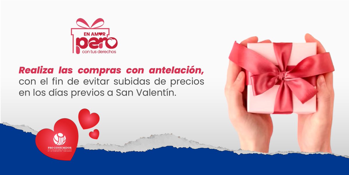 ProConsumidorRD's tweet photo. Sigue los consejos de nuestra campaña “En amor PERO con Tus Derechos “
.
.
#SanValentín2024 https://t.co/LL5KMHDywR