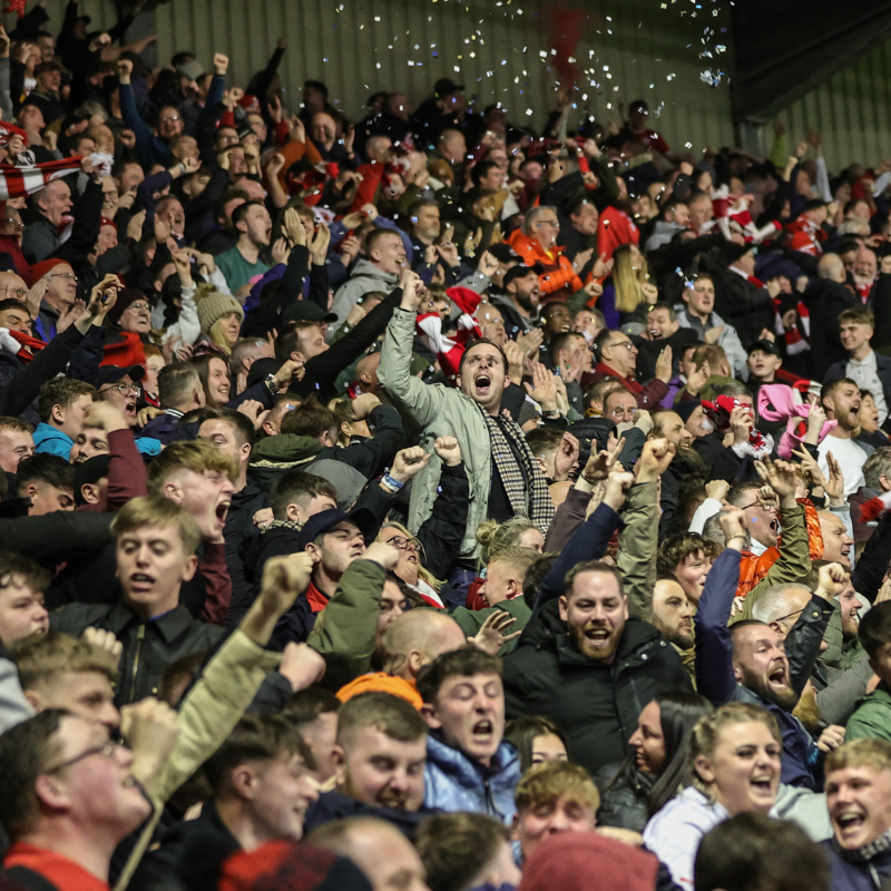 BarnsleyFC's tweet photo. 🏟️ We can confirm that we are in the process of submitting applications to the Sports Ground Safety Authority (SGSA) for the provision of a section of rail seating (safe standing) in the Norman Rimmington South Stand.