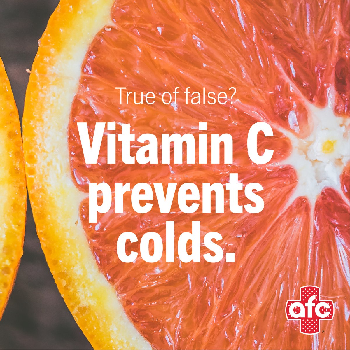 Does citrus stop colds? Find the answer here: bit.ly/DoesVitaminCPr…
#AFCWestChesterVOA #UrgentCareWestChester #WestChesterWellness #UrgentCareNearMe #VOAUrgentCare