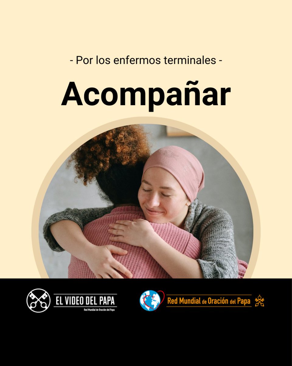 Suscríbete aquí 👉 youtube.com/elvideodelpapa…

#EnfermedadesTerminales #Enfermedad #CuidadosPaliativos #ElVideodelPapa 

@popesprayer_es