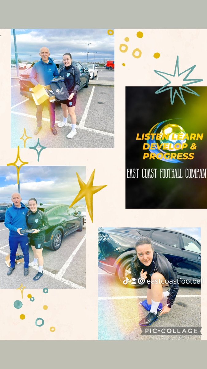 EastCoastFootb1's tweet photo. We are delighted at East Coast Football Company to get this deal over the line for DLR waves Rising Star Ruth McDonnell, We have secured a boot deal for her for the coming season and this is a result of all her hard work both on and off the pitch, being addicted to progress and https://t.co/SoH984gFjs
