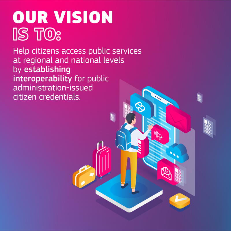 EU_EBSI's tweet photo. 🏛️ Meet the Public Administrations Interoperability project! 🥳

This initiative helps citizens obtain ‘citizen credentials’, so they can get access to useful regional and national-level public services.

👇Dive into more details about this project and others on the EBSI website!