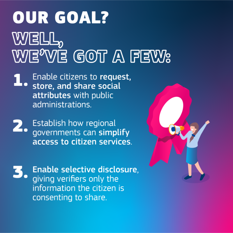 EU_EBSI's tweet photo. 🏛️ Meet the Public Administrations Interoperability project! 🥳

This initiative helps citizens obtain ‘citizen credentials’, so they can get access to useful regional and national-level public services.

👇Dive into more details about this project and others on the EBSI website!