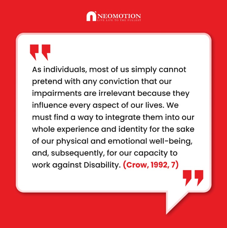 neomotionlife's tweet photo. Let's work with Neomotion for a future where our disabilities are integrated into our identity, and our capacity to overcome challenges knows no bounds! 💪
#EmbraceYourDifferences #EmpowerWithNeomotion https://t.co/rAJToylemU