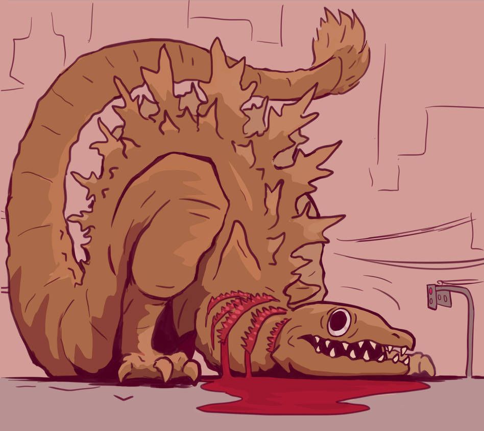 POV: You're waiting for the next Godzillavangelists episode. Fret not, it'll be along soon! In the meantime, maybe take another listen to our deep dive into #Shin_Godzilla: buff.ly/3U6Npxy Art by @DooberMcGoober