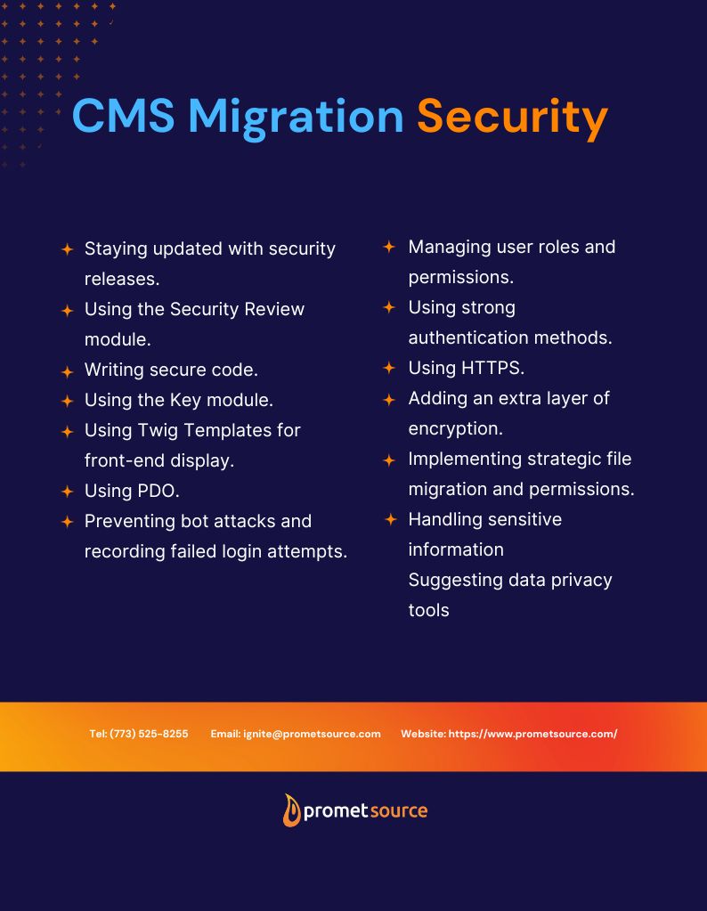 prometsource's tweet image. From audit to encryption, our blog on CMS migration security covers it all. Stay ahead in data protection! 🔐 #CMSMigration #DataSecurity

hubs.li/Q02bBLtH0