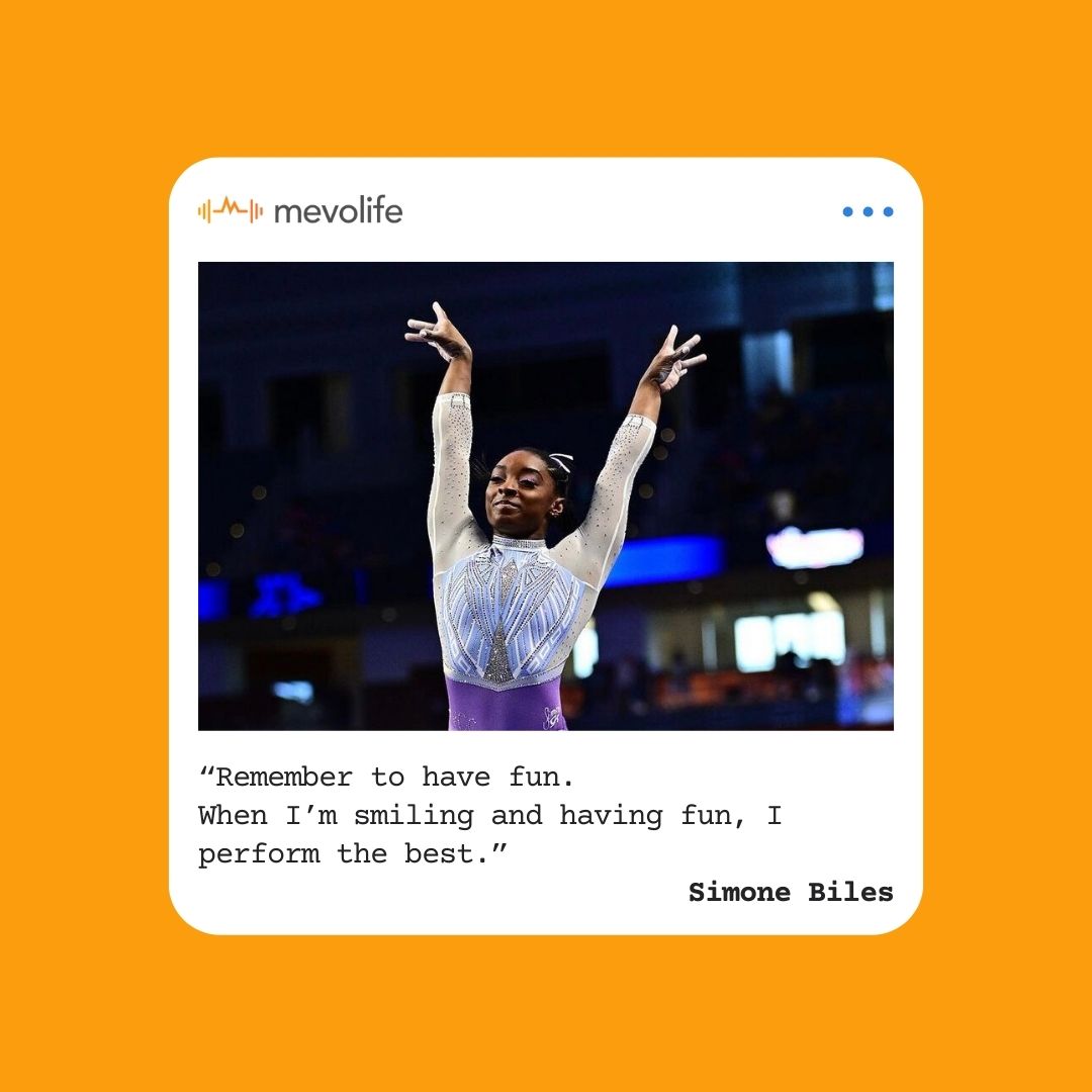 How The Goat Gets It Done:
“Remember to have fun.
When I’m smiling and having fun, I perform the best.”
Simone Biles
#goat #gymnastics #workhardhavefun
