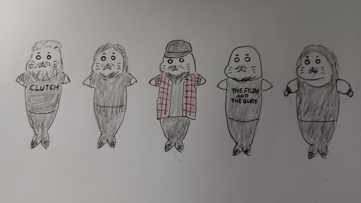 gomasan995's tweet photo. 先週観に行ったバンドをゴマちゃん化してみました！
『イン・フレイムキュ！』
「ガ～イディッ バ～イザ～ピンゴマ～！」（無礼に聞こえたらすみません…）
#ExTheaterRoppongi #InFlames #ゴマちゃん #PinballMap https://t.co/Bcn6J1q2s0