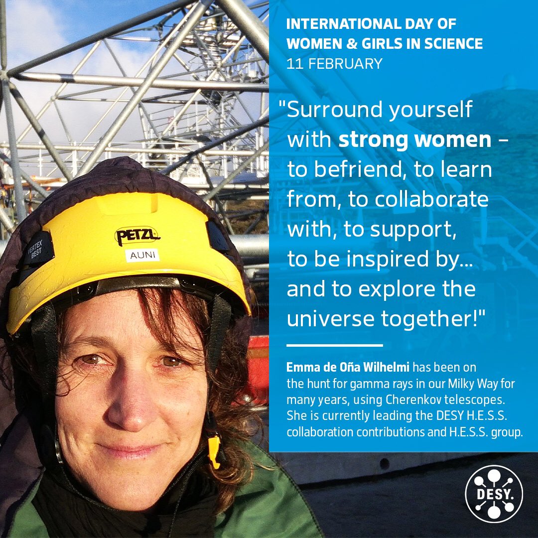 desy's tweet photo. Erfolgreich, engagiert und neugierig auf das bisher Unbekannte: DESY-Forscherinnen sind inspirierende Vorbilder – auch bei der Karrierewahl! Zum Tag der #WomenInScience (11.02.) stellen wir euch wieder einige von ihnen vor – von der Doktorandin bis zur Direktorin. https://t.co/TWsCiYcLHk