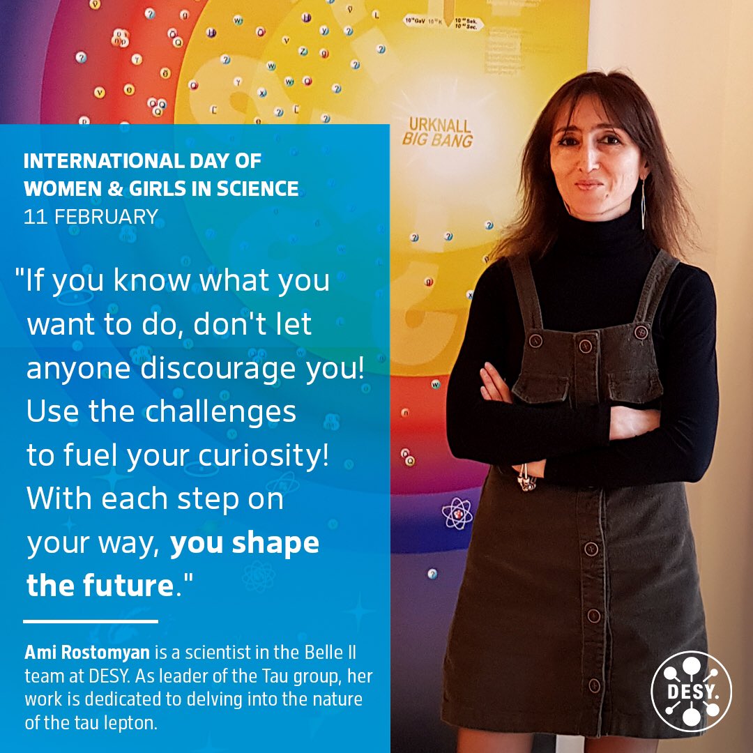desy's tweet photo. Erfolgreich, engagiert und neugierig auf das bisher Unbekannte: DESY-Forscherinnen sind inspirierende Vorbilder – auch bei der Karrierewahl! Zum Tag der #WomenInScience (11.02.) stellen wir euch wieder einige von ihnen vor – von der Doktorandin bis zur Direktorin. https://t.co/TWsCiYcLHk