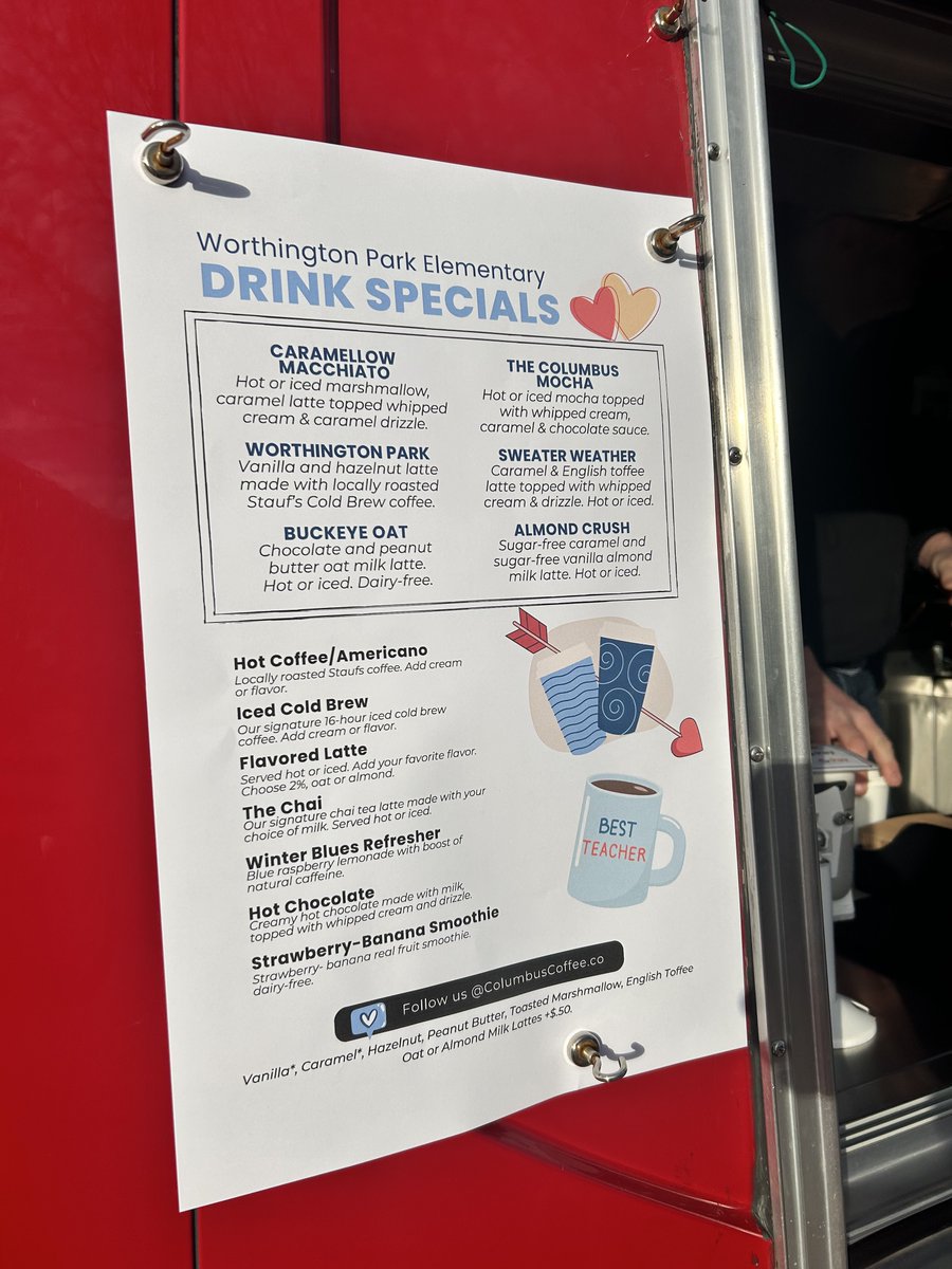 WoParkSharks's tweet photo. Another amazing surprise from our wonderful PTA for conference week! Not a better way to kick off a brew-tiful Wednesday #ItsWorthit 🦈💙☕️ https://t.co/mXM8XhY1dp