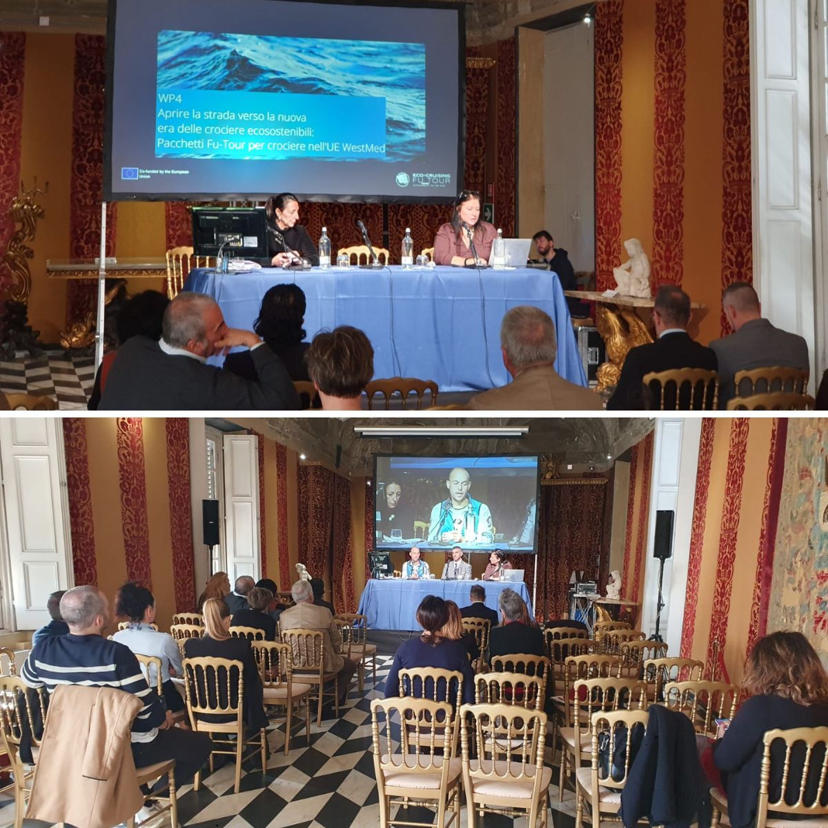 ⚓️ @ENIT_italia led a workshop in Genoa to spread awareness of #EcoCruising projects. #Sustainabletourism in cruise destinations is linked to a greener local mobility and to forging relationships between tourists and local residents.