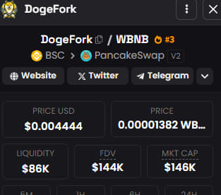 Dexscreener  Trend #3

dexscreener.com/bsc/0x4107de22…

#DogeFork #Dexscreener #trend