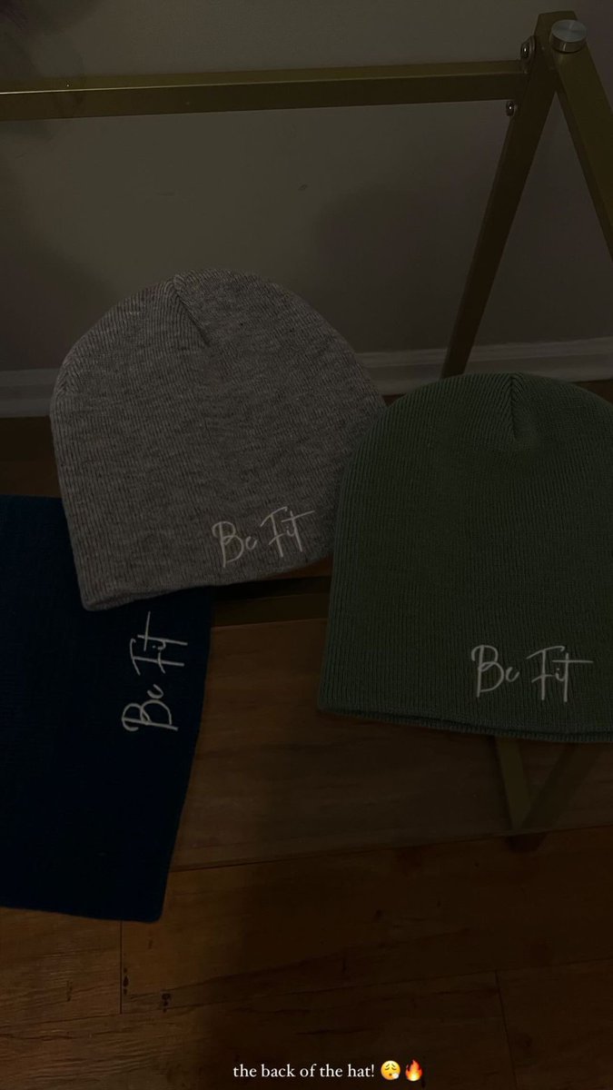 WE’RE BACK! we are now introducing our everyday BE FIT beanies🔥

they will be dropping today at 12pm. 

price: $35
Bebrandcompany.com

#shemeansbusiness #entrepreneur #femaleceos #thrivingbusiness #sheconquers #setgoalsnotlimits #fempire #fitness #workout #blackgirlfitness