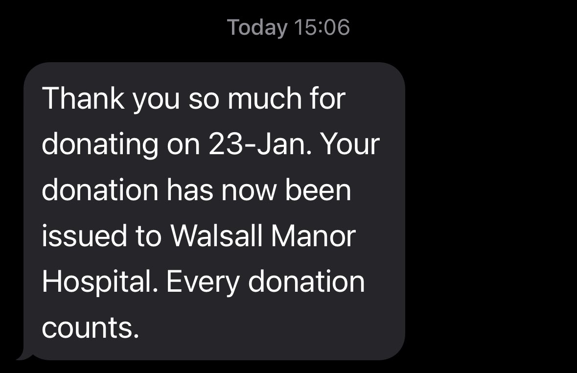 Lord_Sunny12's tweet photo. Thank for letting me know @GiveBloodNHS https://t.co/TLaEaSKXhB