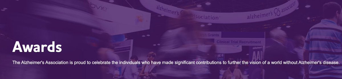 🏆Last call for #AAIC24 awards aaic.alz.org/about/awards.a… by Feb 9! Lifetime Achievement Awards Blas Frangione Early Career Achievement Award Zaven Khachaturian Award Bill Thies Award for Distinguished Service to @ISTAART Inge Grundke-Iqbal Award de Leon Prizes in Neuroimaging