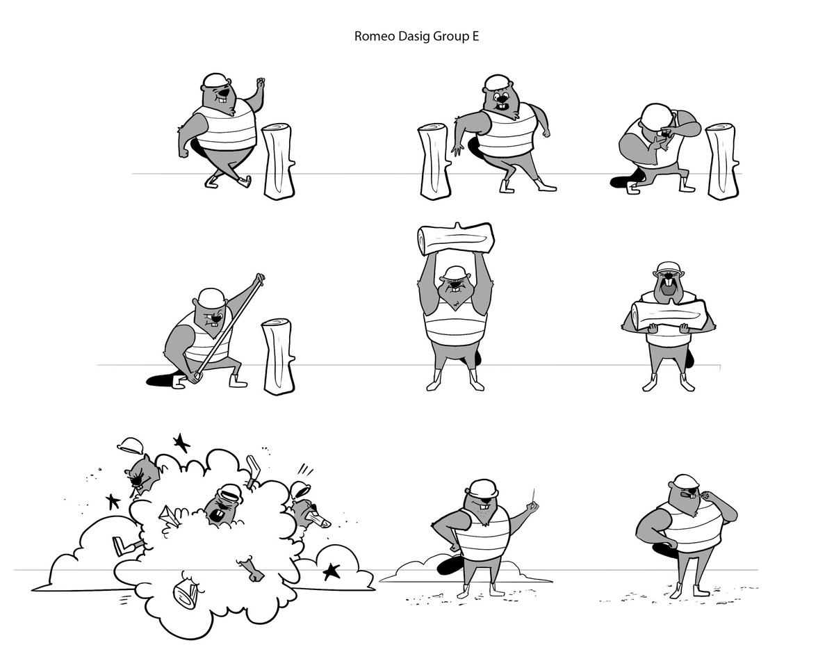 heyimrom's tweet photo. In sequence character design https://t.co/gfqkGGHC9s