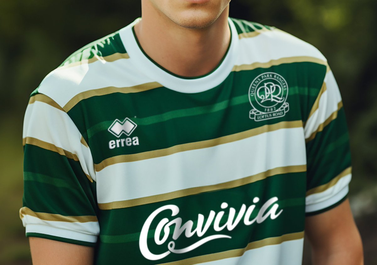 Concept away shirts for #QPR one for the Irish R's