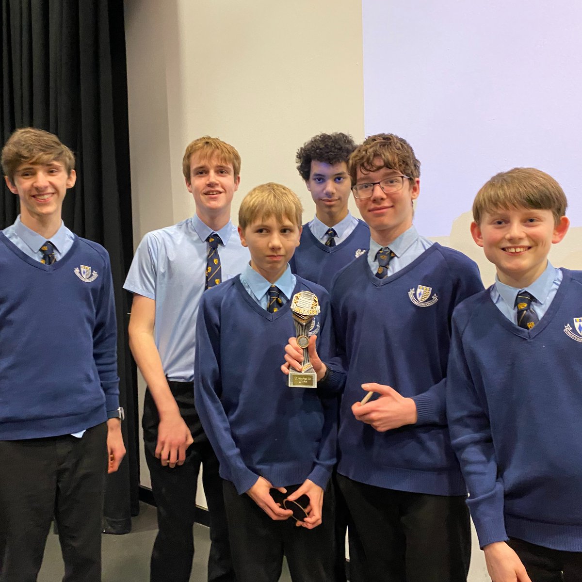 Sir John Deane's (@sirjohndeanes) on Twitter photo Year 10 students from six of our Partner High Schools spent an afternoon at the College yesterday for our second annual MathsFeast competition. Congratulations to <a href="/WeaverhamHighSc/">Weaverham High Sch.</a> on taking home the trophy 🏆with teams from <a href="/MiddlewichHigh/">Middlewich High</a> finishing close runners up. Year 10 students from six of our Partner High Schools spent an afternoon at the College yesterday for our second annual MathsFeast competition. Congratulations to <a href="/WeaverhamHighSc/">Weaverham High Sch.</a> on taking home the trophy 🏆with teams from <a href="/MiddlewichHigh/">Middlewich High</a> finishing close runners up.